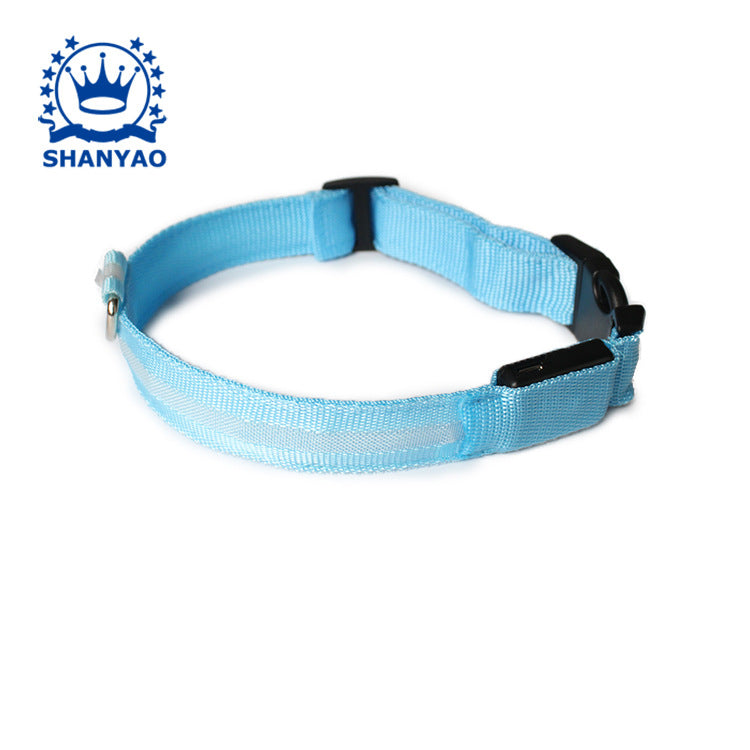 USB luminous dog collar