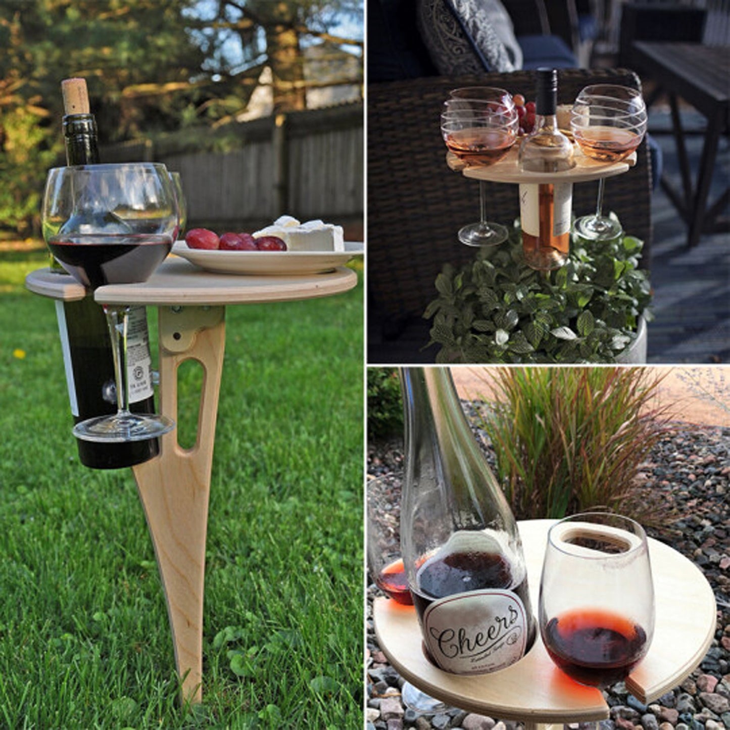 Outdoor Wine Table