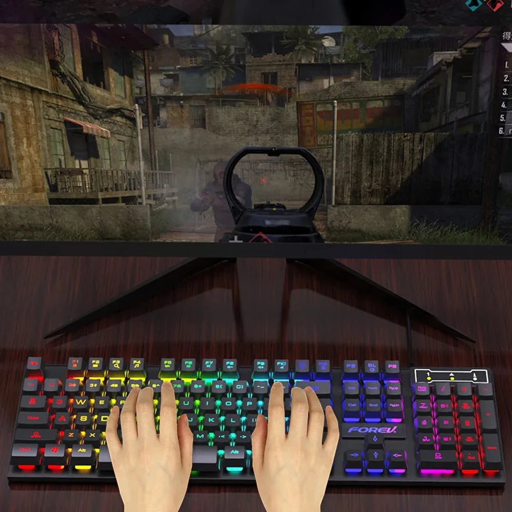 Backlit Mechanical Keyboard Wired Gaming Keyboard (Australia Only)