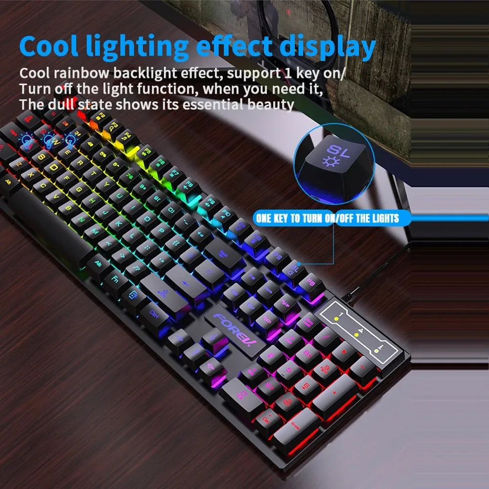 Backlit Mechanical Keyboard Wired Gaming Keyboard (Australia Only)