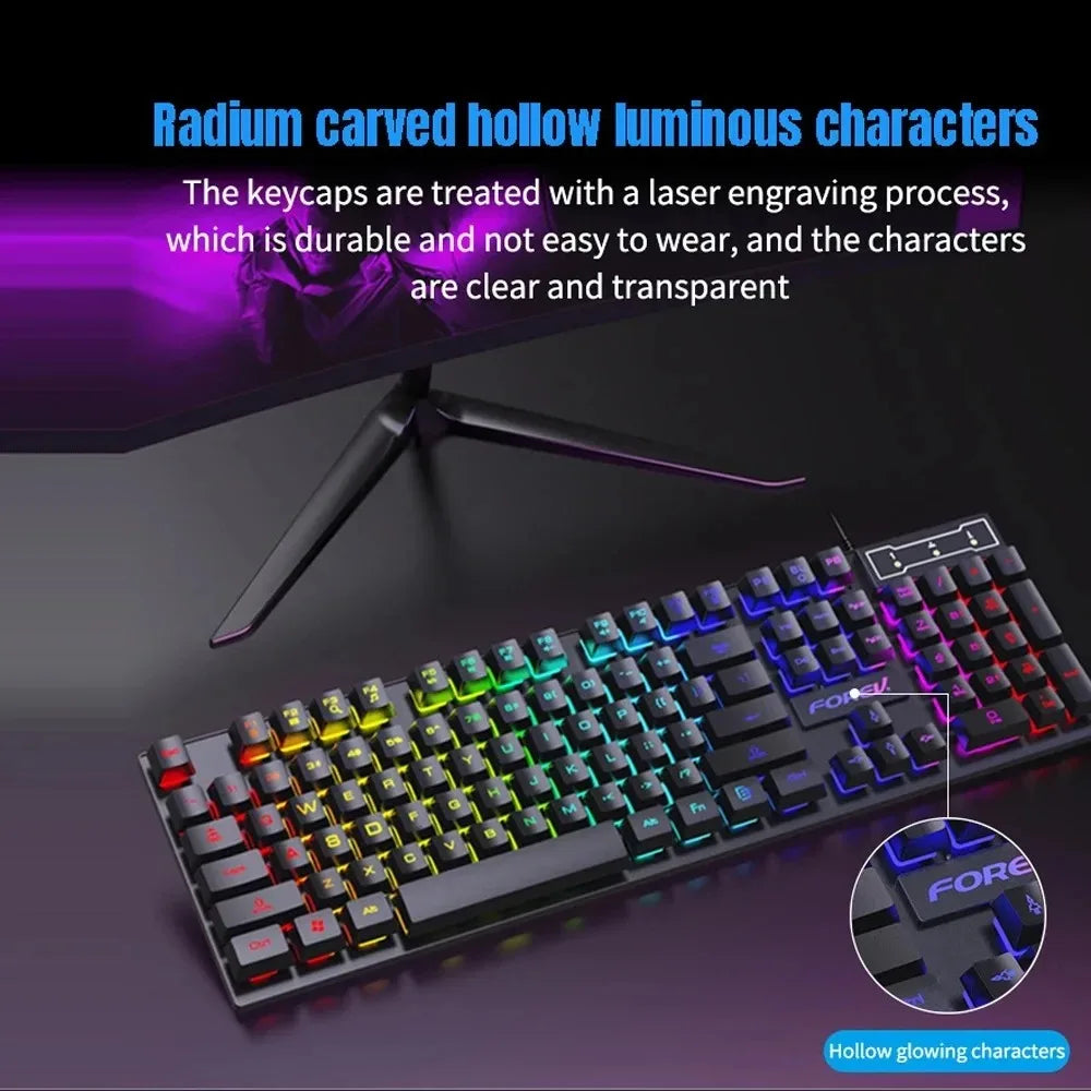 Backlit Mechanical Keyboard Wired Gaming Keyboard (Australia Only)
